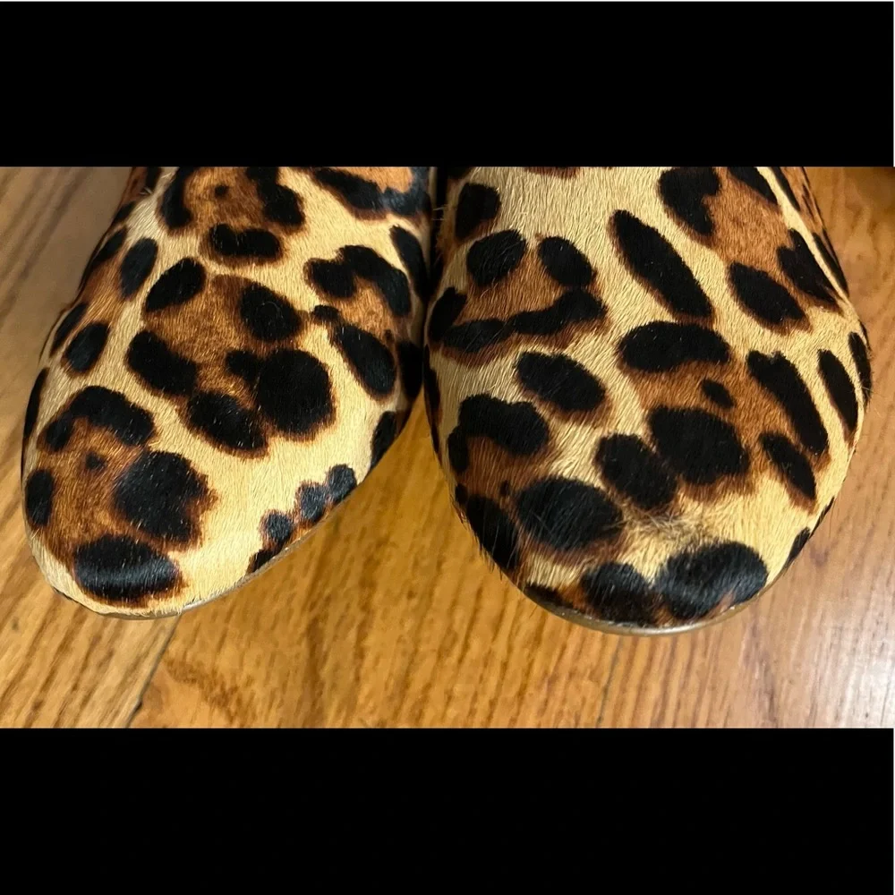 NWT J.Crew Leopard Flats